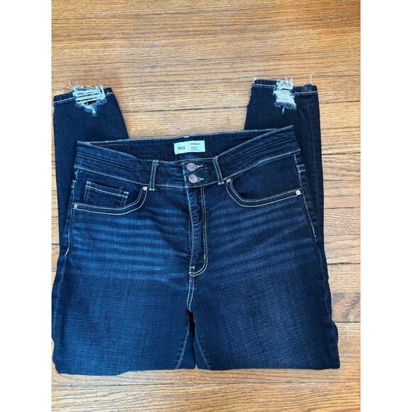 BKE Parker Universal Fit High Rise Ankle Skinny Denim Jeans Size 31x27 - Picture 4 of 11